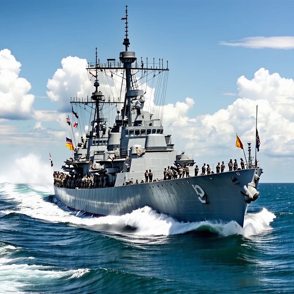 Eksplorasi Kehebatan Kapal Perang HMS Richmond dari Inggris